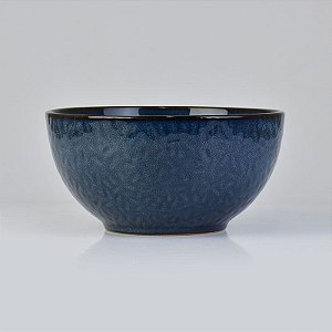 Tigela Azul Escuro 22 cm em Cerâmica