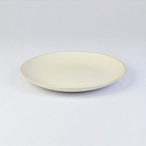 Prato Branco 15 cm em Cerâmica