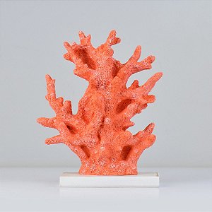 Enfeite Coral Laranja