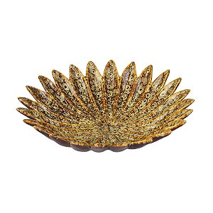 Flor Modern Marrom em Cerâmica
