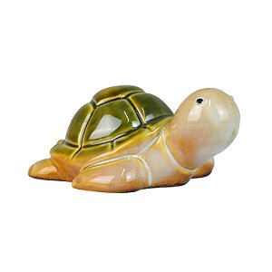 Enfeite Tartaruga Pequena em Cerâmica