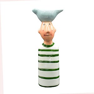 Decoração Menino Camisa Listrada E Chapeu