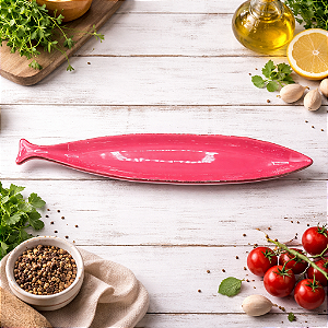 Prato Peixes Finos Sortidos Rosa