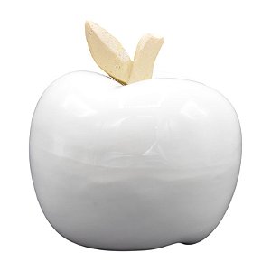 Maças Em Ceramica G Branco