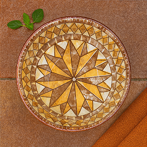 Molheira Cerâmica Redonda Estrela