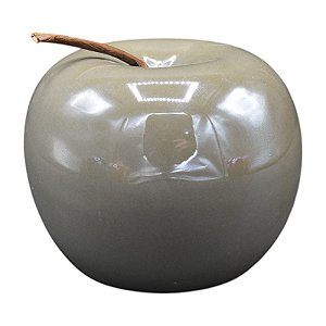 Maças Em Ceramica  M Cinza
