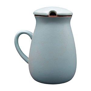 Caneca Em Ceramica Com Tampa