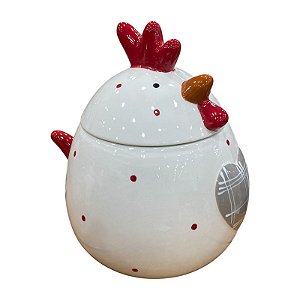 Pote De Galinha Branco