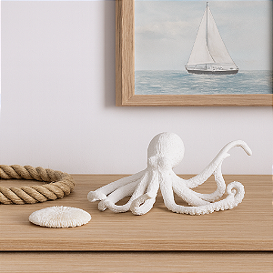 Enfeite De Polvo Branco