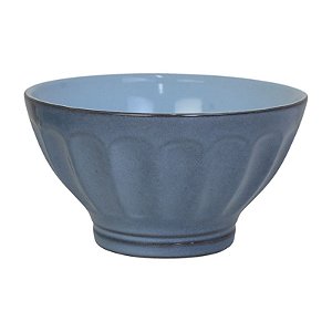 Tigelas Com Relevo Azul Claro G
