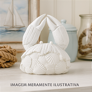 Enfeite Caranguejo Em Resina