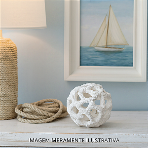 Bola De Coral Em Resina