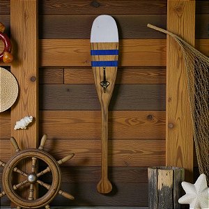 Cabideiro Remo Listra Azul Claro