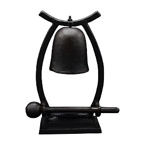 Enfeite Sino Em Metal Rustico