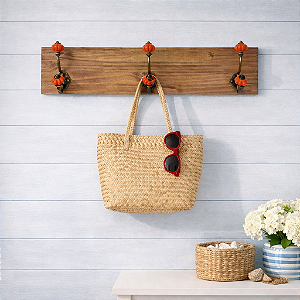 Cabideiro Ganchos Laranjados