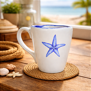 Caneca Branca Estrela