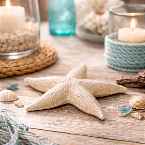 Enfeite Estrela Branca G