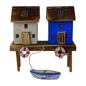 Enfeite Casinhas De Pescador