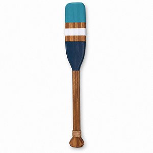Remo Decorativo Azul com Sisal 57CM
