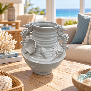 Pote Decorativo Cavalo-Marinho