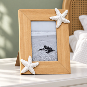 Porta-Retrato Estrela do Mar – Foto 10 × 15 cm