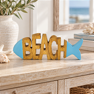 Enfeite Decorativo Peixe Beach