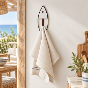 Enfeite Decorativo Peixe Vazado Branco