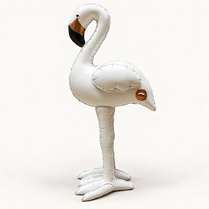 Enfeite Decorativo Flamingo Branco