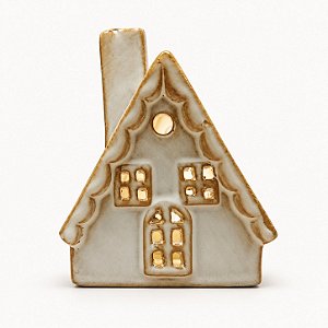Luminaria Casinha Decorativas em Cerâmica