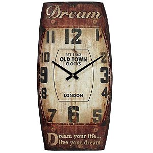 Relógio de Parede Vintage Dream