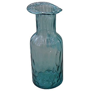 Vaso de Vidro Caribenho Azul
