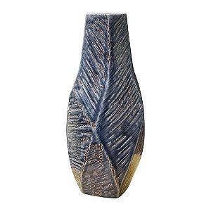 Vaso Floriani Azul em Cerâmica