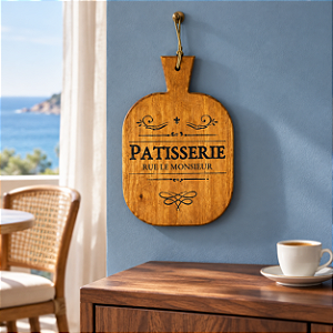 Tábua de madeira Patisserie