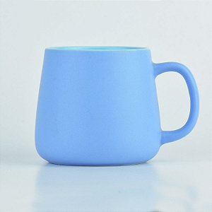 Caneca Color Roxa em Cerâmica