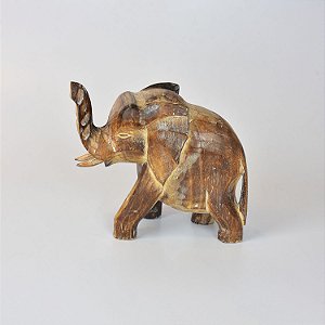 Elefante  Decorativo Rústico M