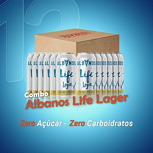 Combo Albanos Life Lager - 12 Latas