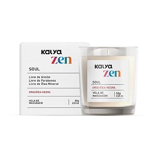 Vela  de Massagem Soul Orquídea Negra