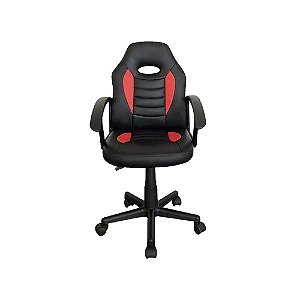 Cadeira Gamer Infantil GT DPX - Preta e Vermelha