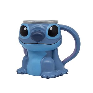 Caneca Alumínio Resina 3D Stitch - 250mL