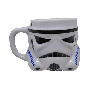 Caneca Cerâmica 3D Stormtrooper - Star Wars - 500mL
