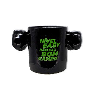 Caneca Porcelana Controle Gamer - 350mL