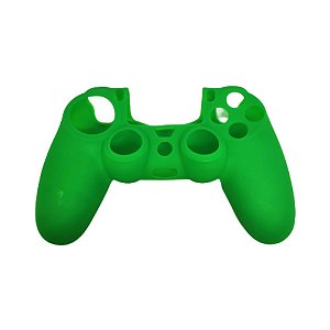 Capa de Silicone para Controle PS4 - Verde