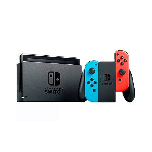 Console Nintendo Switch 32 GB - Azul e Vermelho