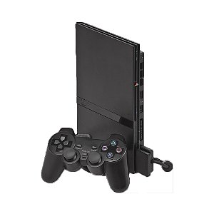Console Playstation 2 Slim Desbloqueado - Seminovo