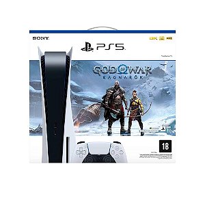 Console PlayStation 5 + God of War Ragnarok - Edição com Leitor de Mídia Física