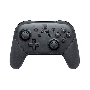 Controle Pro Nintendo Switch Preto Sem Fio