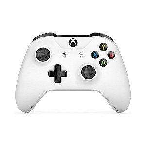 Controle Xbox One Microsoft - Sem Fio Branco E Com P2