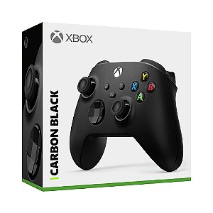 Controle Xbox Series e One Carbon Black Preto