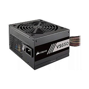 Fonte Corsair VS650 80W Plus White - 650W