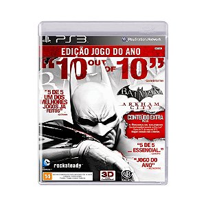 Jogo Batman Arkham City Edição Jogo do Ano - PS3